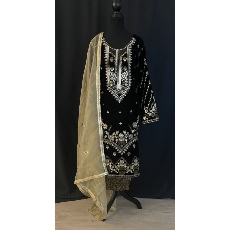 3pcs Salwar Kameez SIZE 48 (BC108A) 3pcs Salwar Kameez SIZE 48 (BC108A)