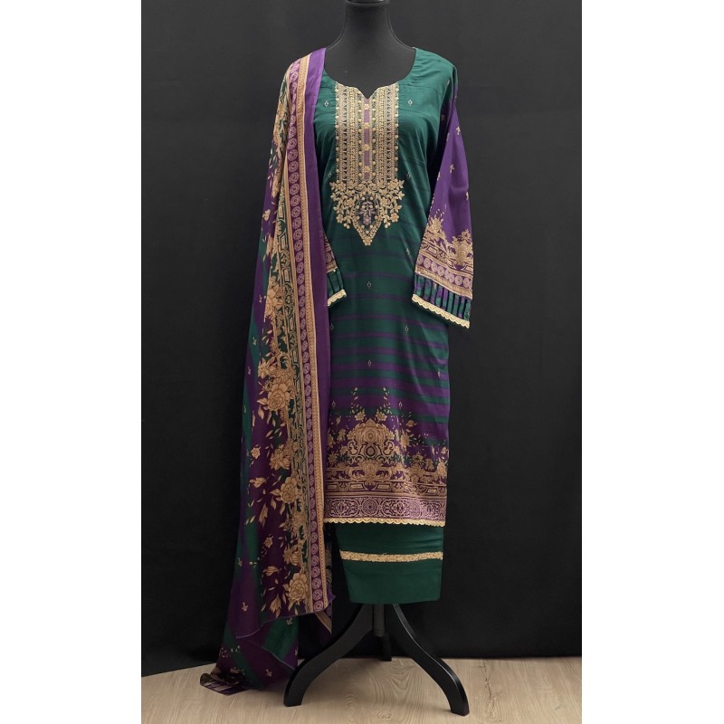 3pcs Salwar Kameez SIZE 54 (BC182A) 3pcs Salwar Kameez SIZE 54 (BC182A)