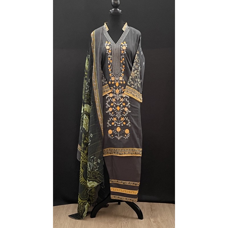 3pcs Salwar Kameez SIZE 46 (BC186A) 3pcs Salwar Kameez SIZE 46 (BC186A)