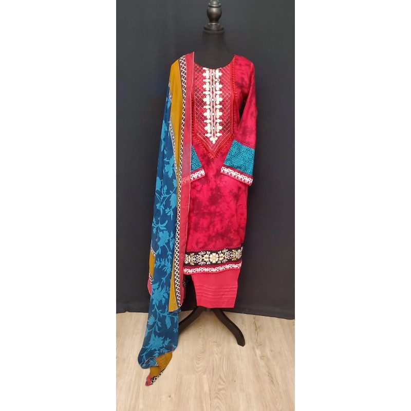 3pcs Salwar Kameez SIZE 42 (BC193A) 3pcs Salwar Kameez SIZE 42 (BC193A)