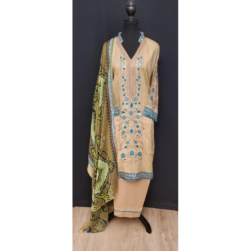 3pcs Salwar Kameez SIZE 54 (BC195A) 3pcs Salwar Kameez SIZE 54 (BC195A)