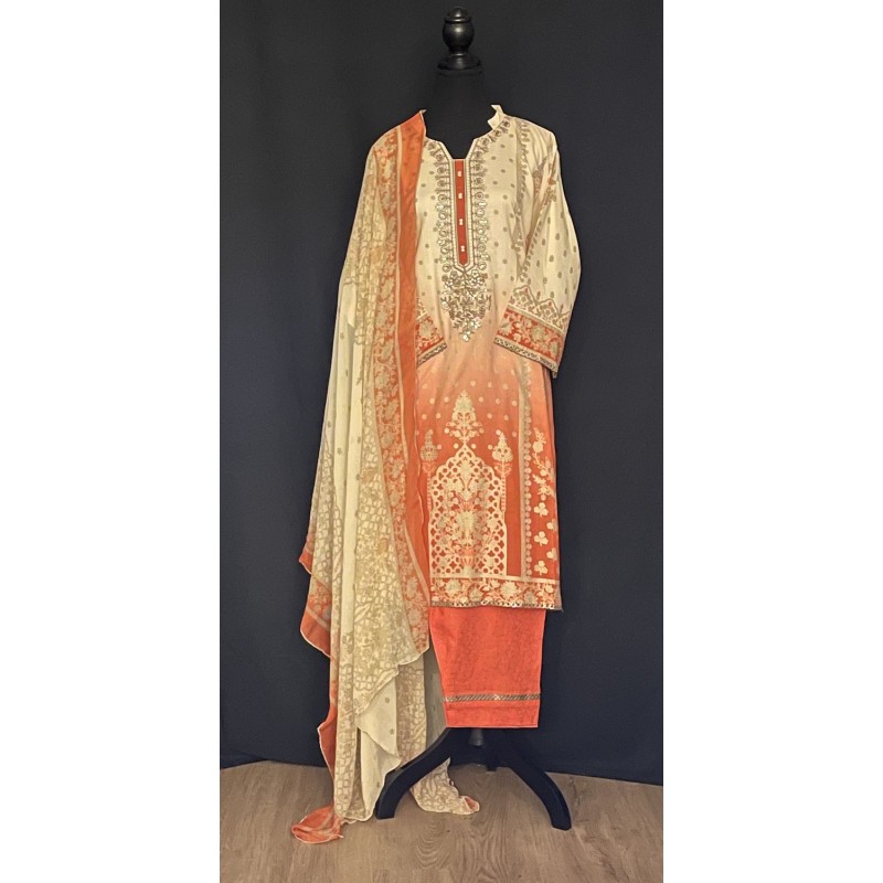 3pcs Salwar Kameez SIZE 56 (BC202A) 3pcs Salwar Kameez SIZE 56 (BC202A)
